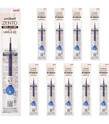 Amazon.com : uniball ZENTO Water-Based Ink Refill UBR-Z-38, 0.38mm